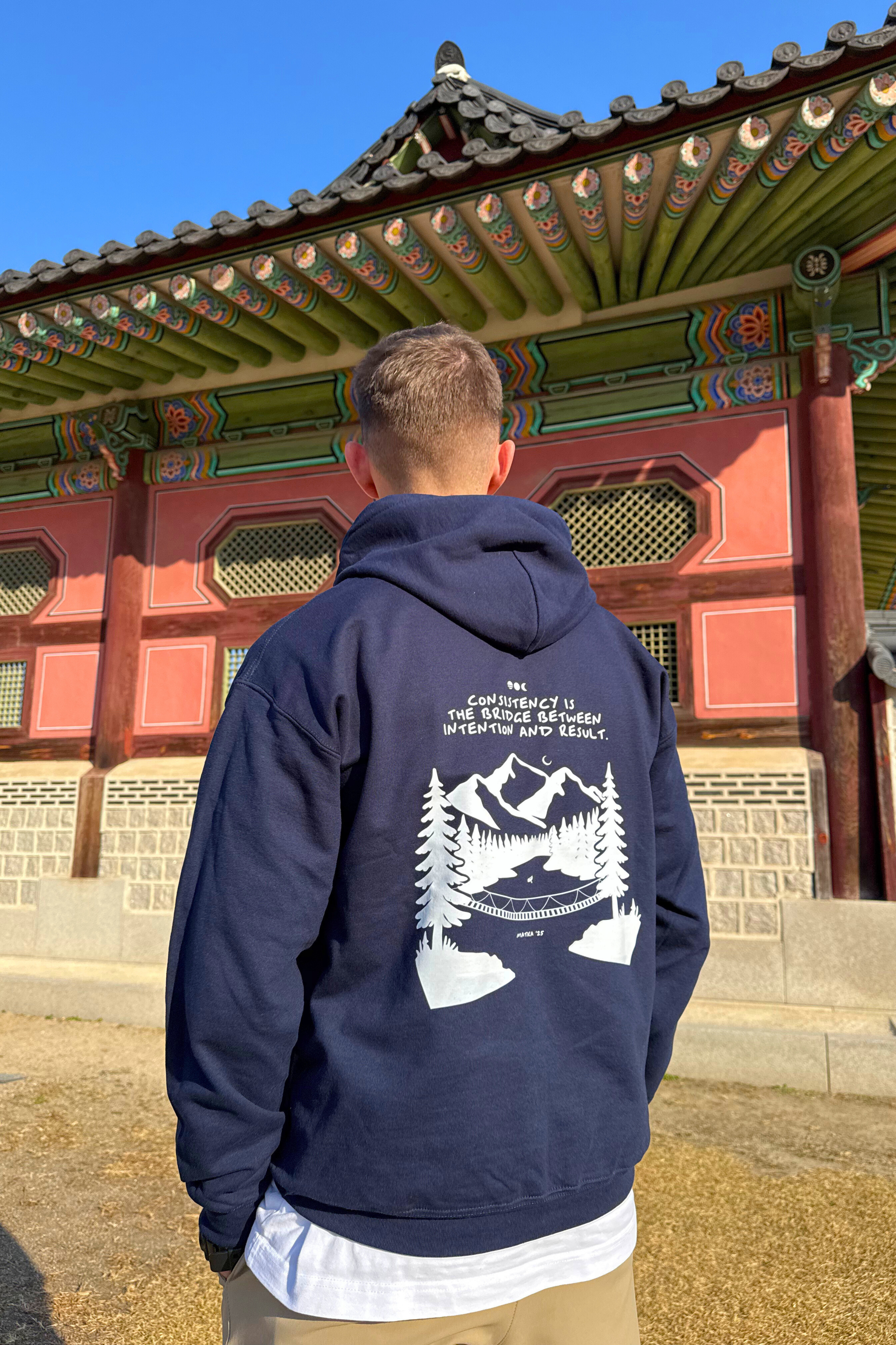 Onnea Hoodie - Navy Blue Onnea