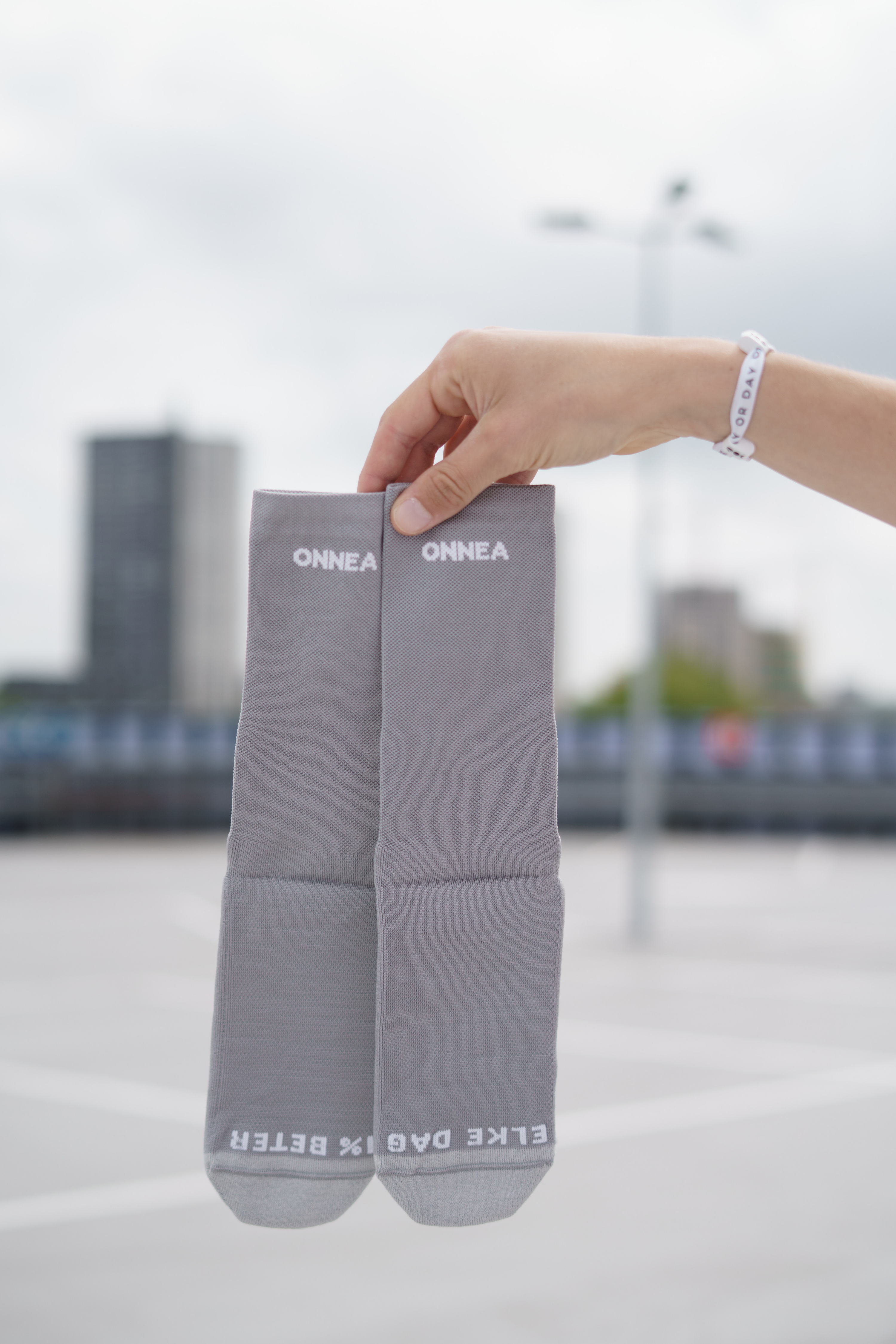 ONNEA PERFORMANCE SOKKEN | GRIJS & BORDEAUX Onnea