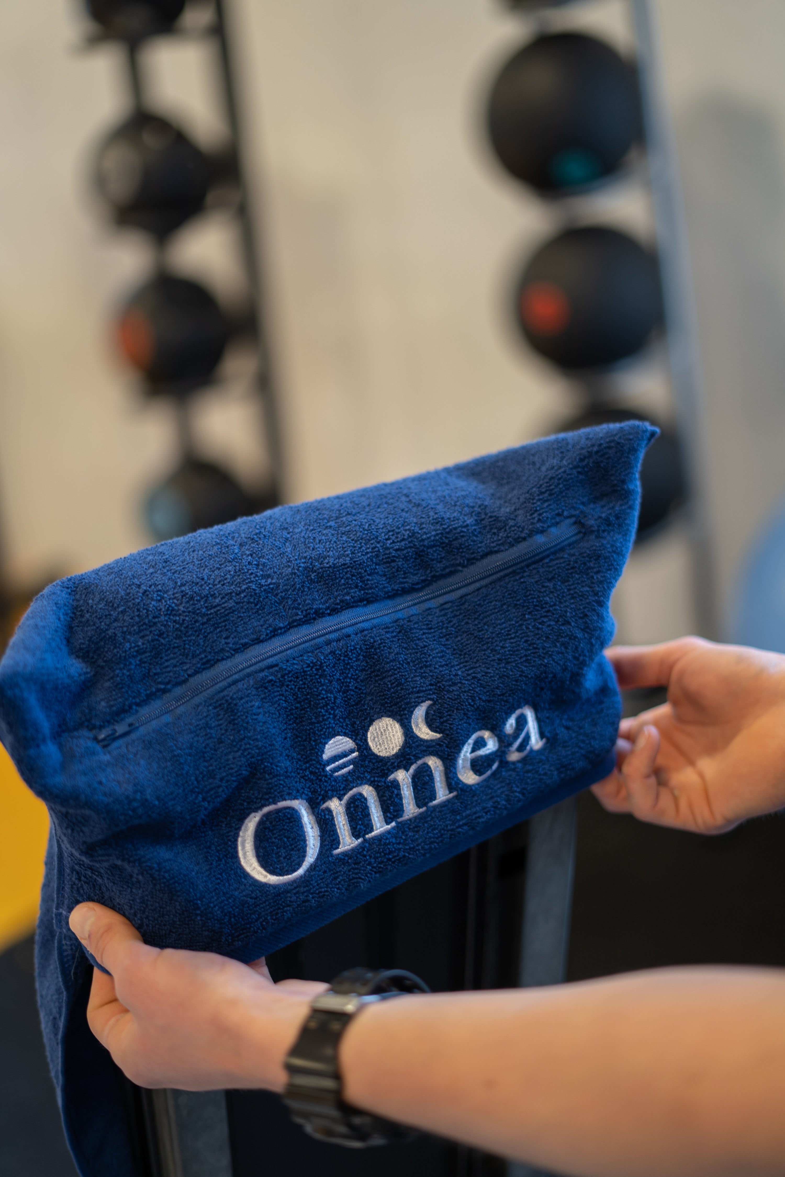 ONNEA GYM HANDDOEK - MIDNIGHT BLACK Onnea