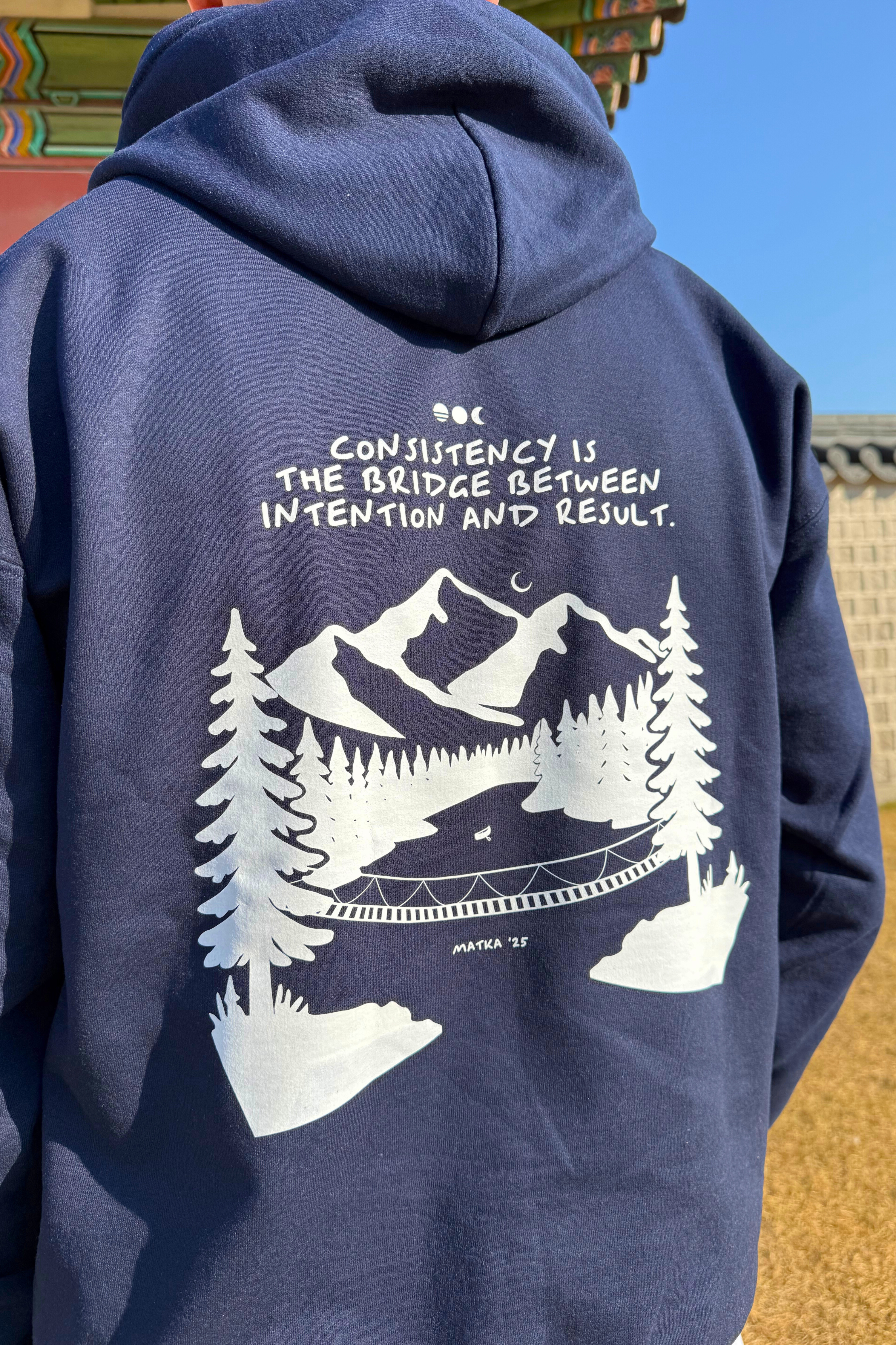 Onnea Hoodie - Navy Blue Onnea